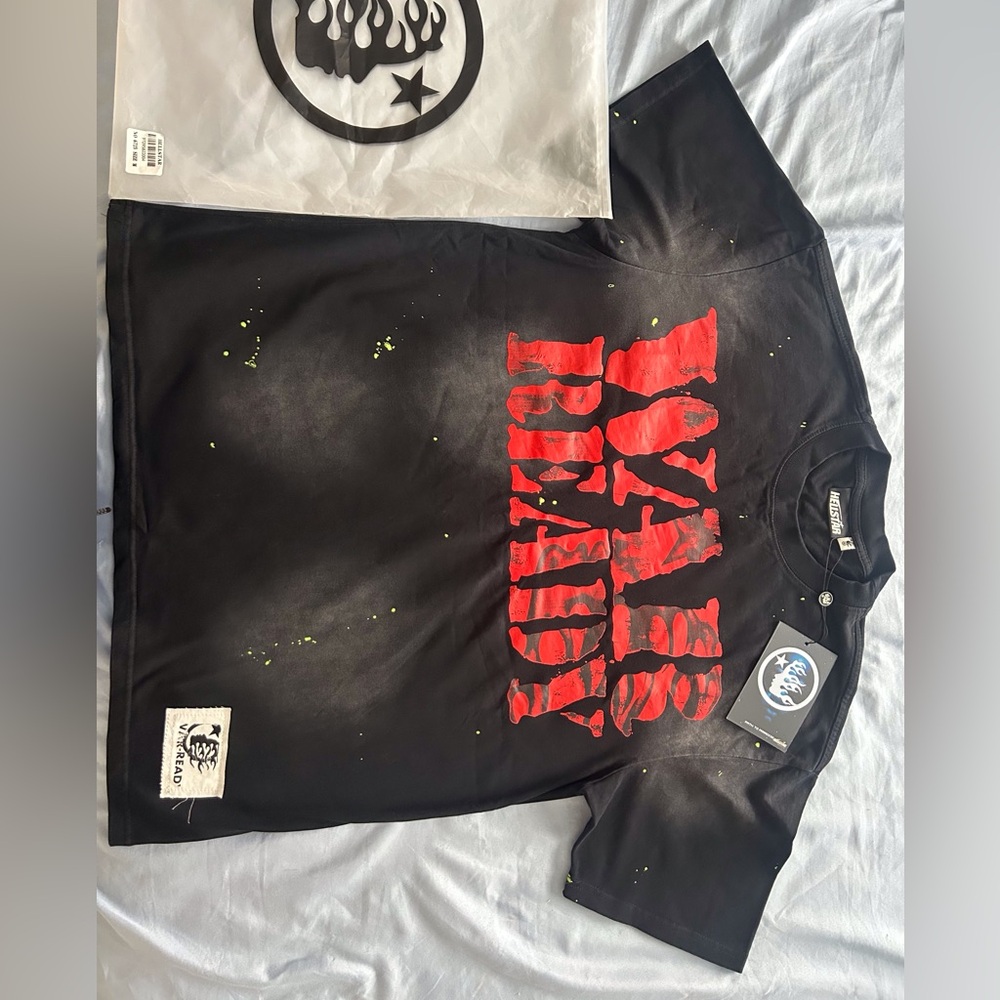 Authentic- HELLSTAR WAR READY T-SHIRT BLACK Purchase Receipt Included🧾✅